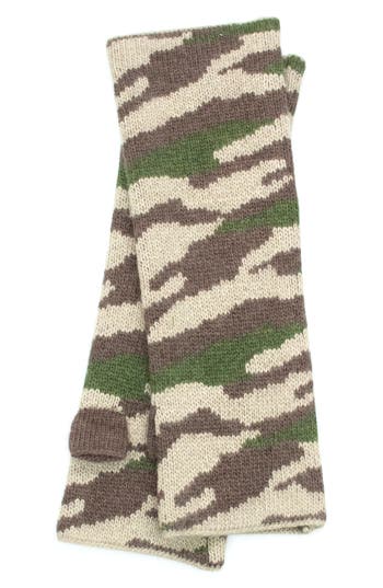 Portolano Camouflage Armwarmers In Neutral