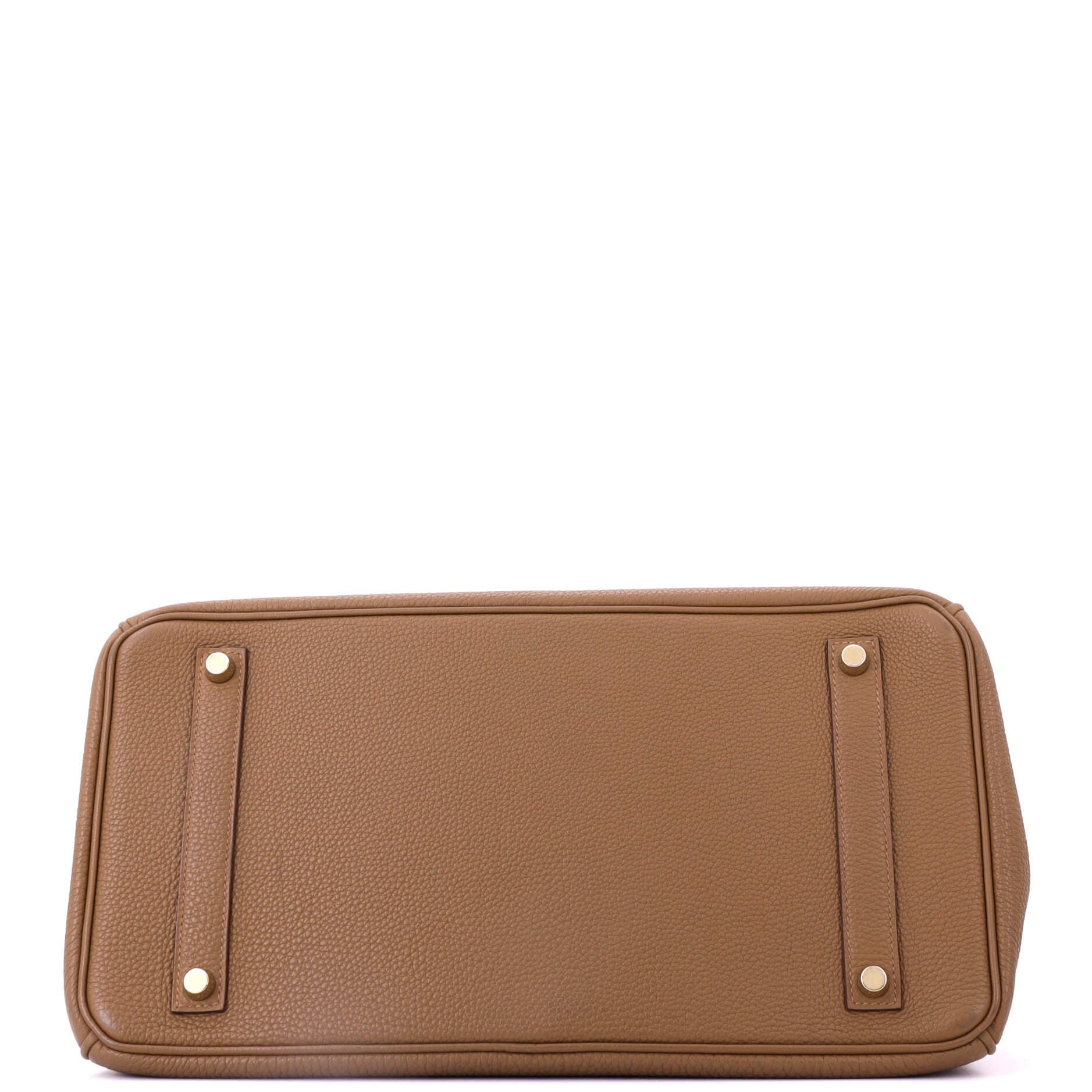 Pre-Owned Hermes Birkin Handbag Brown Togo with Gold Hardware 35, Alternate, color, Alezan