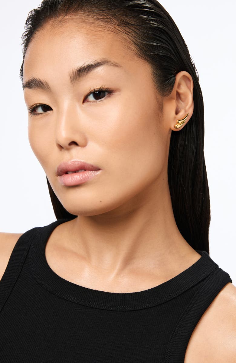 Ana Luisa Kia Teardrop Stud Earrings, Alternate, color, Gold