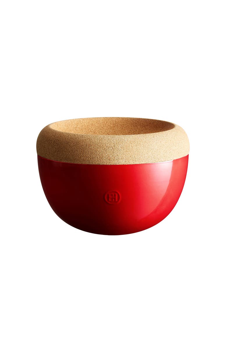 Emile Henry Deep Food Storage Bowl, 10.6-Inch, Main, color, Burgundy