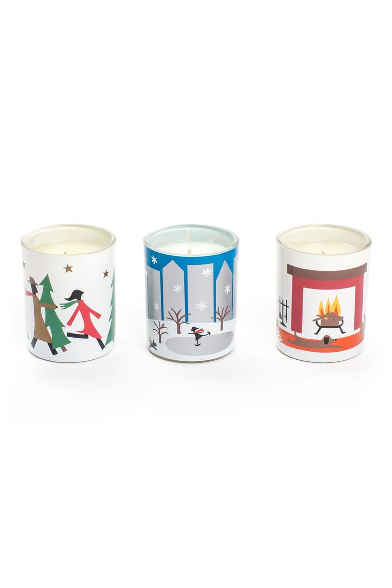 Scented Votive Candle Trio, Main, color, NO COLOR