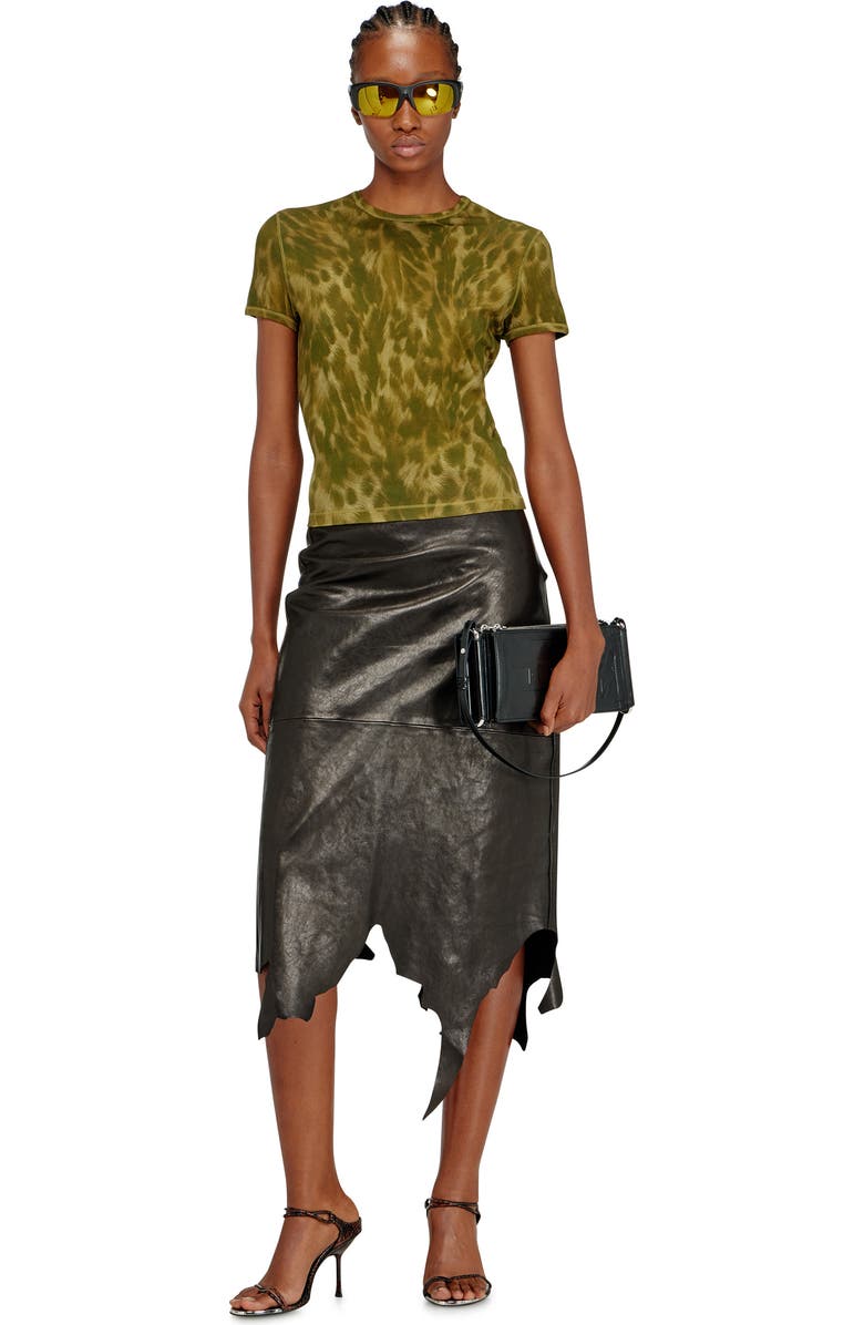 DIESEL<sup>®</sup> Flag-D-Modular Logo Embossed Shoulder Bag, Alternate, color, Black