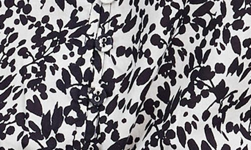 Madewell Ruffle Floral Button Front Top
