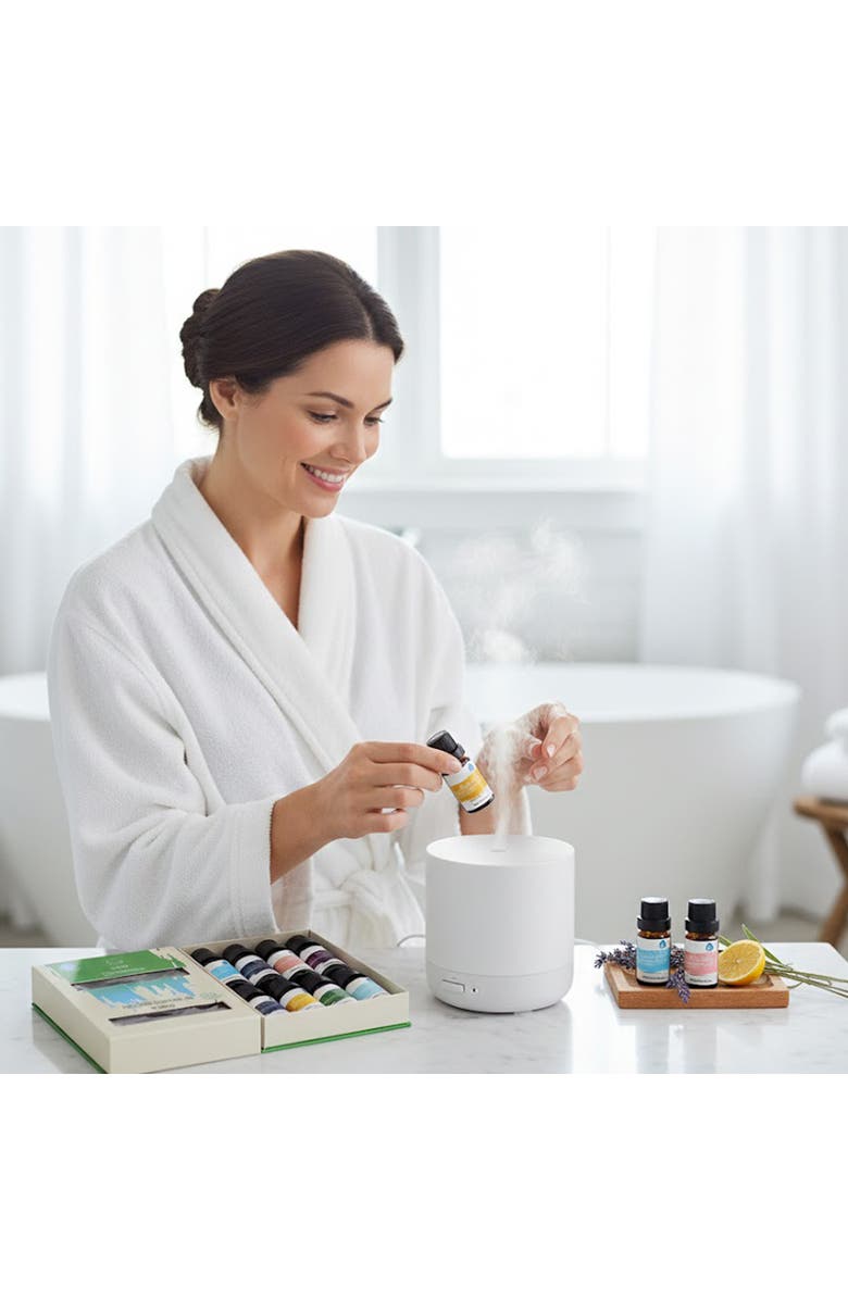 PURSONIC 8 Pack of 100% Pure Essential Aromatherapy Oils, Alternate, color, Multicolor