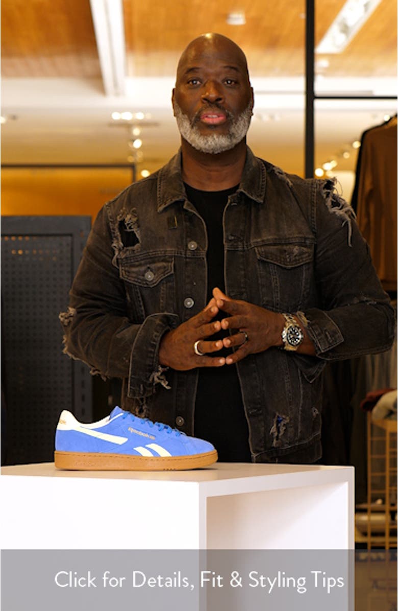 Club C Grounds Sneaker, sales video thumbnail