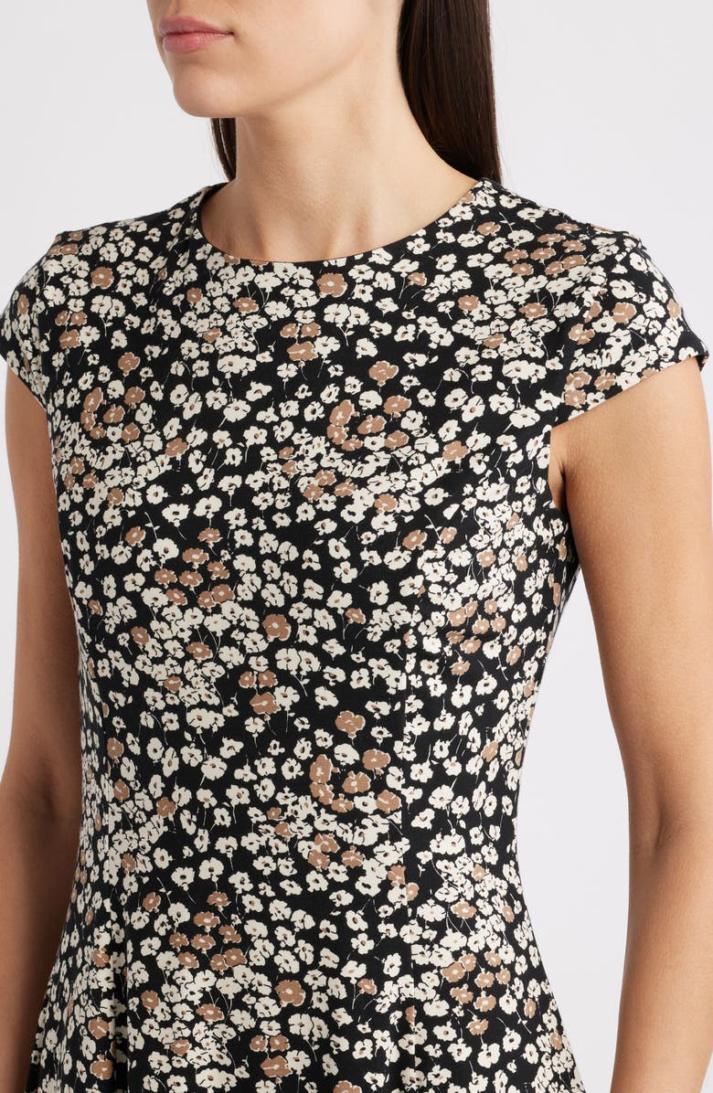 Reformation Yves Floral Knit Minidress, Alternate, color, Juno