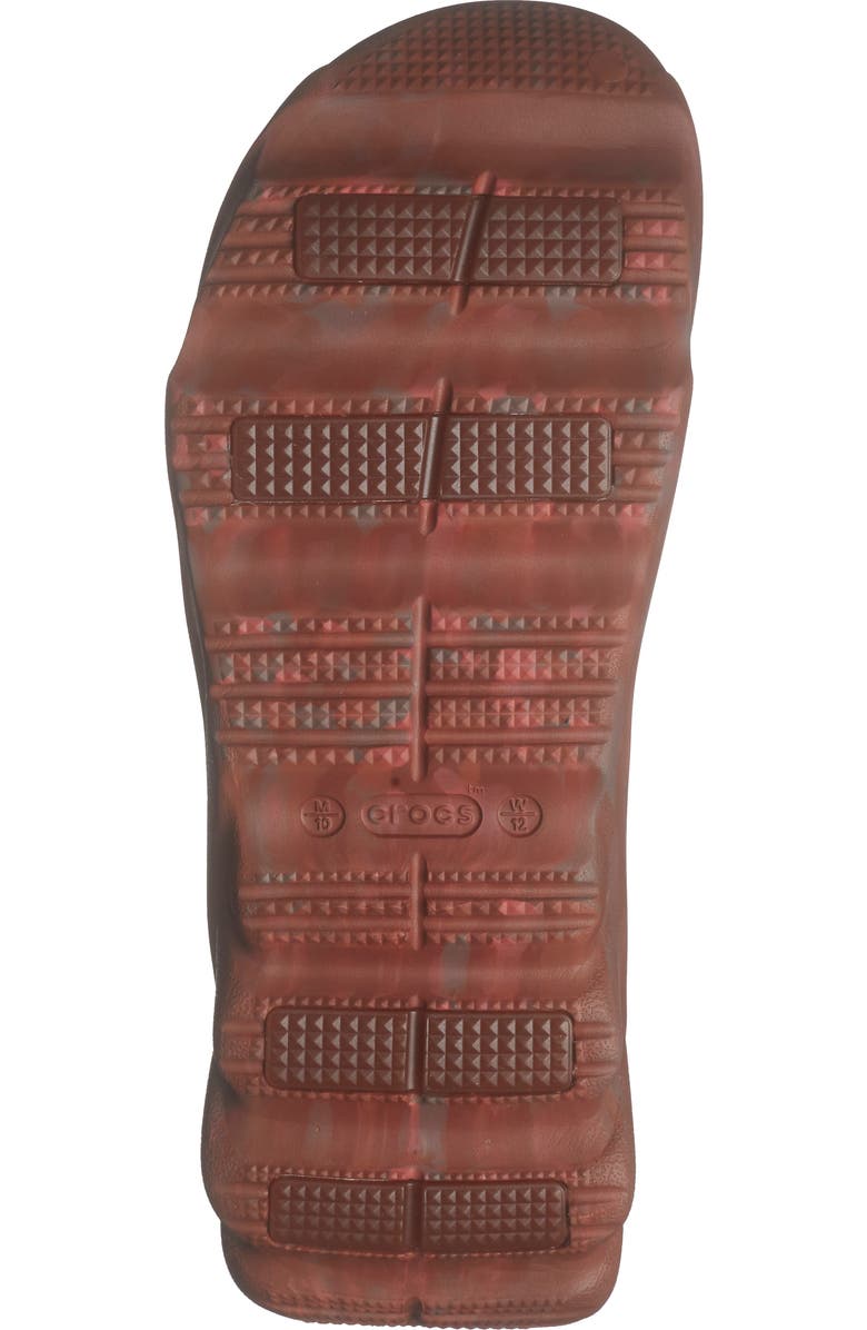 CROCS Echo Storm Marble Sandal, Alternate, color, Rust