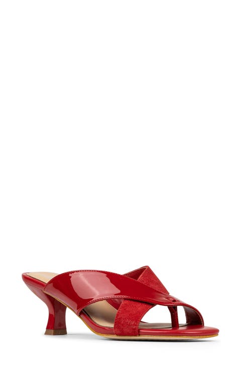 Mule Kitten Heel Sandal (Women)