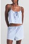 Crop Poplin Sleep Camisole