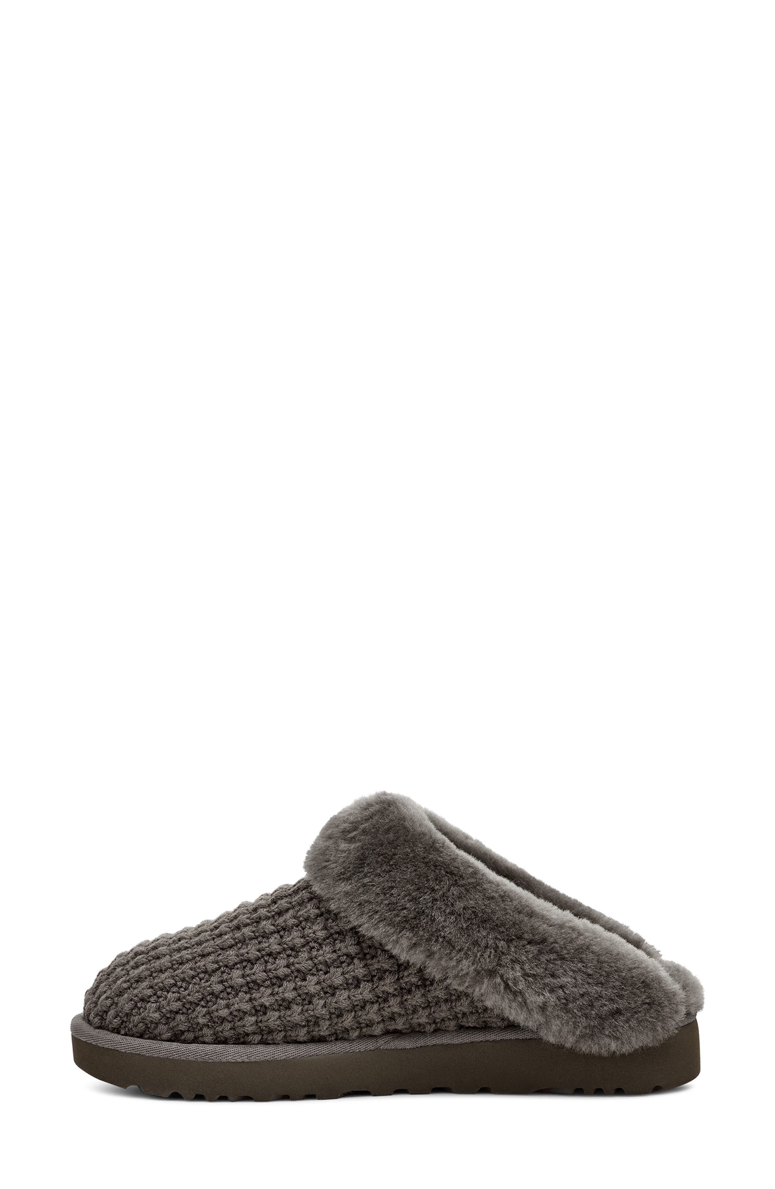 UGG<sup>®</sup> Clugette Knit Scuff Slipper, Alternate, color, 
