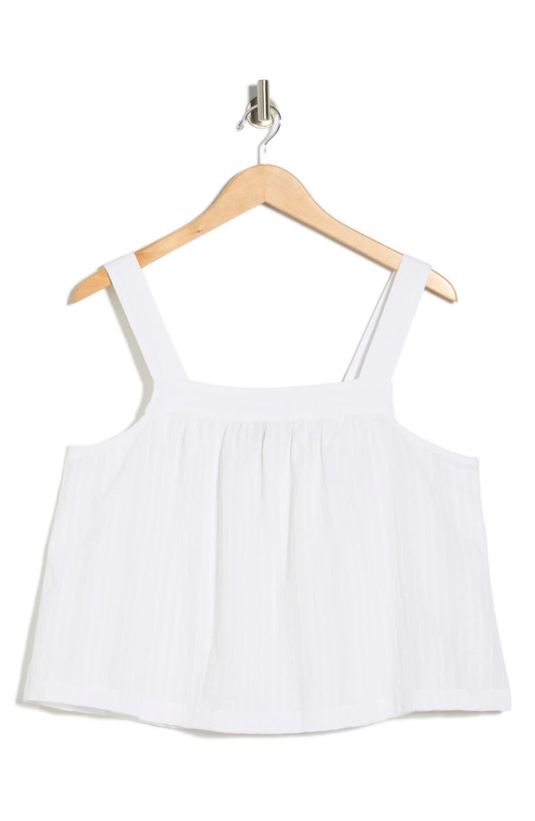 Splendid Jacquard Woven Tank, Alternate, color, White