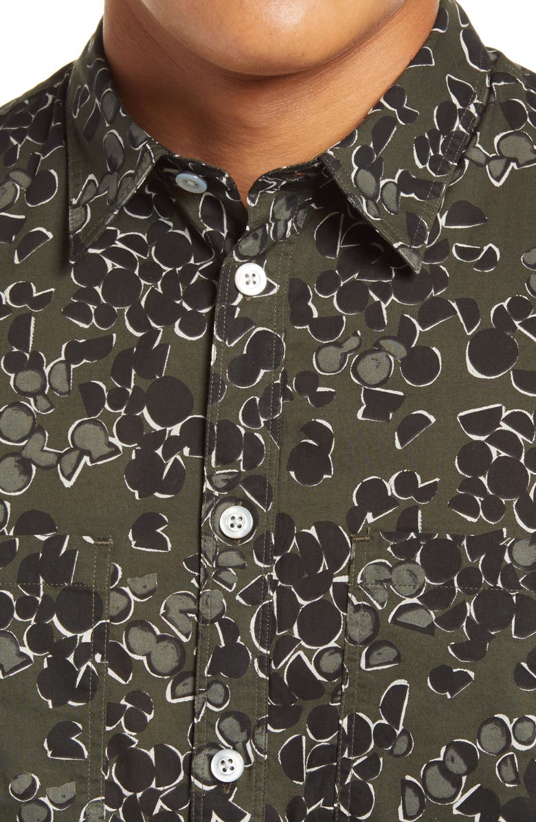 Norse Projects Norse Project Oscar Men's Short Sleeve Button-Up Shirt ...