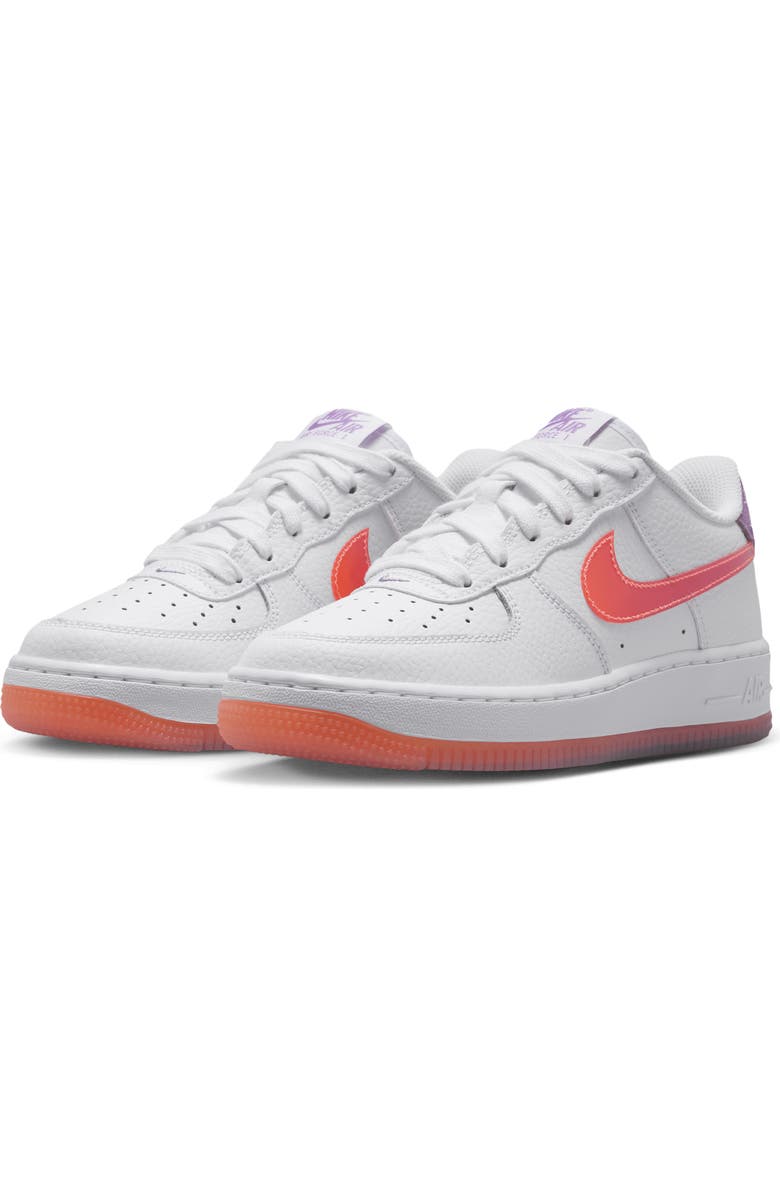 Nike Kids' Air Force 1 Basketball Sneaker, Main, color,