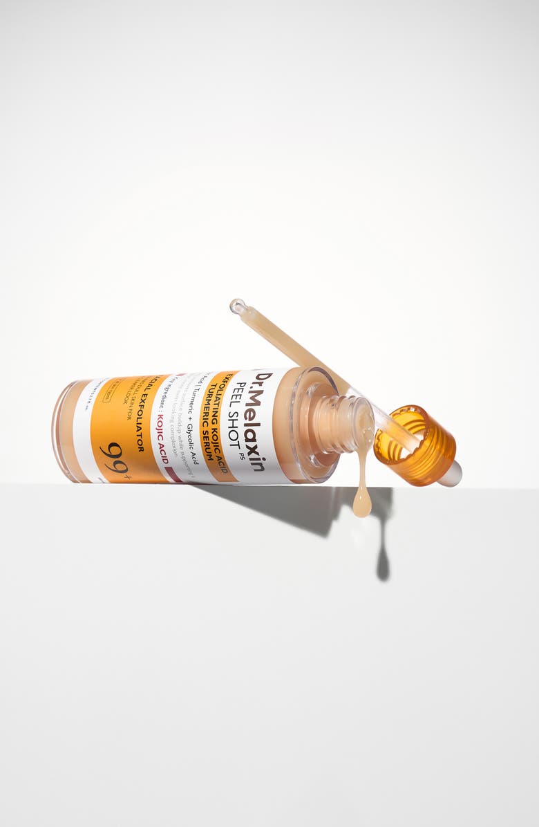 DR MELAXIN Peel Shot Exfoliating Kojic Acid Turmeric Serum, Alternate, color,