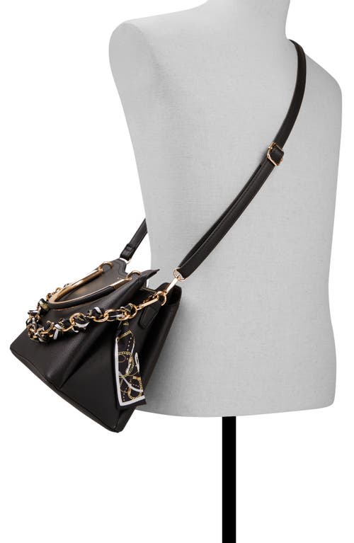 Aldo Arrayan Faux Leather Satchel In Black