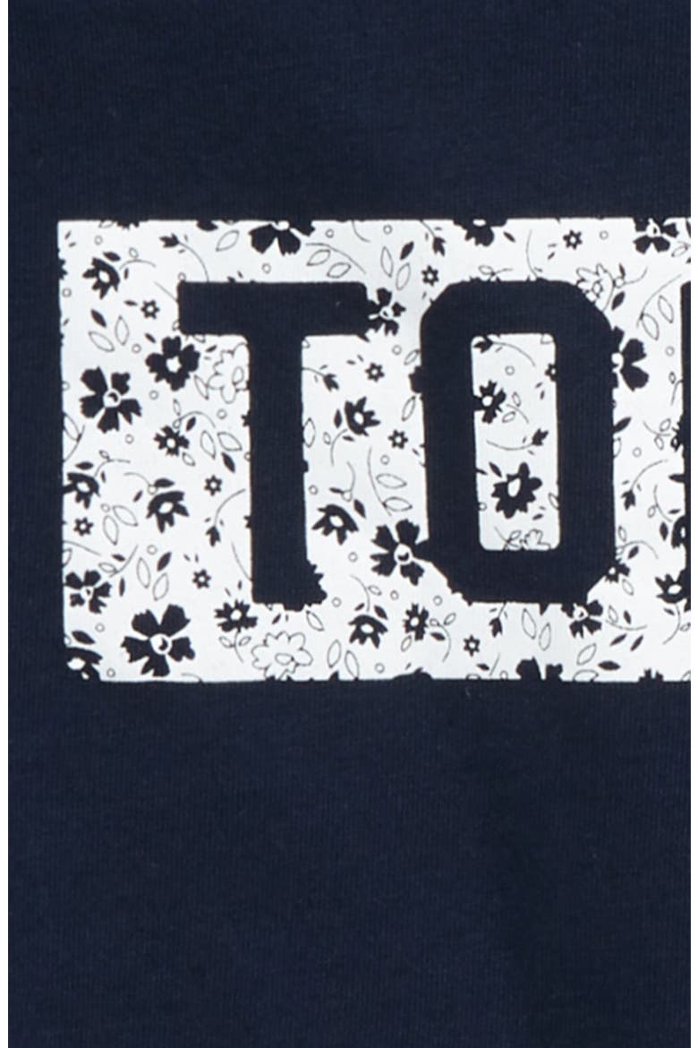 Ditsy Flag Graphic Tee, Alternate, color, NAVY BLAZER
