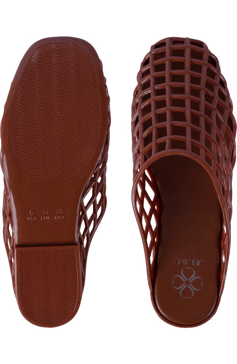 Jelavu Glimmy Jelly Mule, Alternate, color, Tan