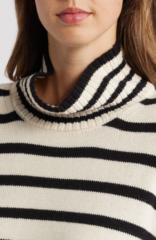 LUCKY BRAND LUCKY BRAND COTTON BLEND TURTLENECK SWEATER