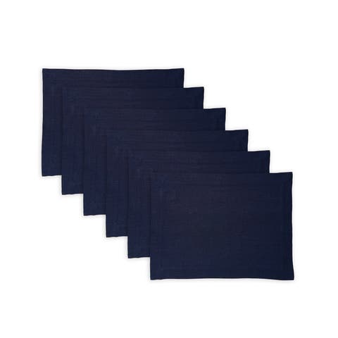 Linen Placemats - Sonoma - Set of 6, 14" x 19"
