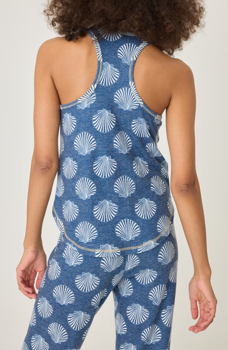 PJ Salvage Martime Racerback Tank, Alternate, color, Harbor