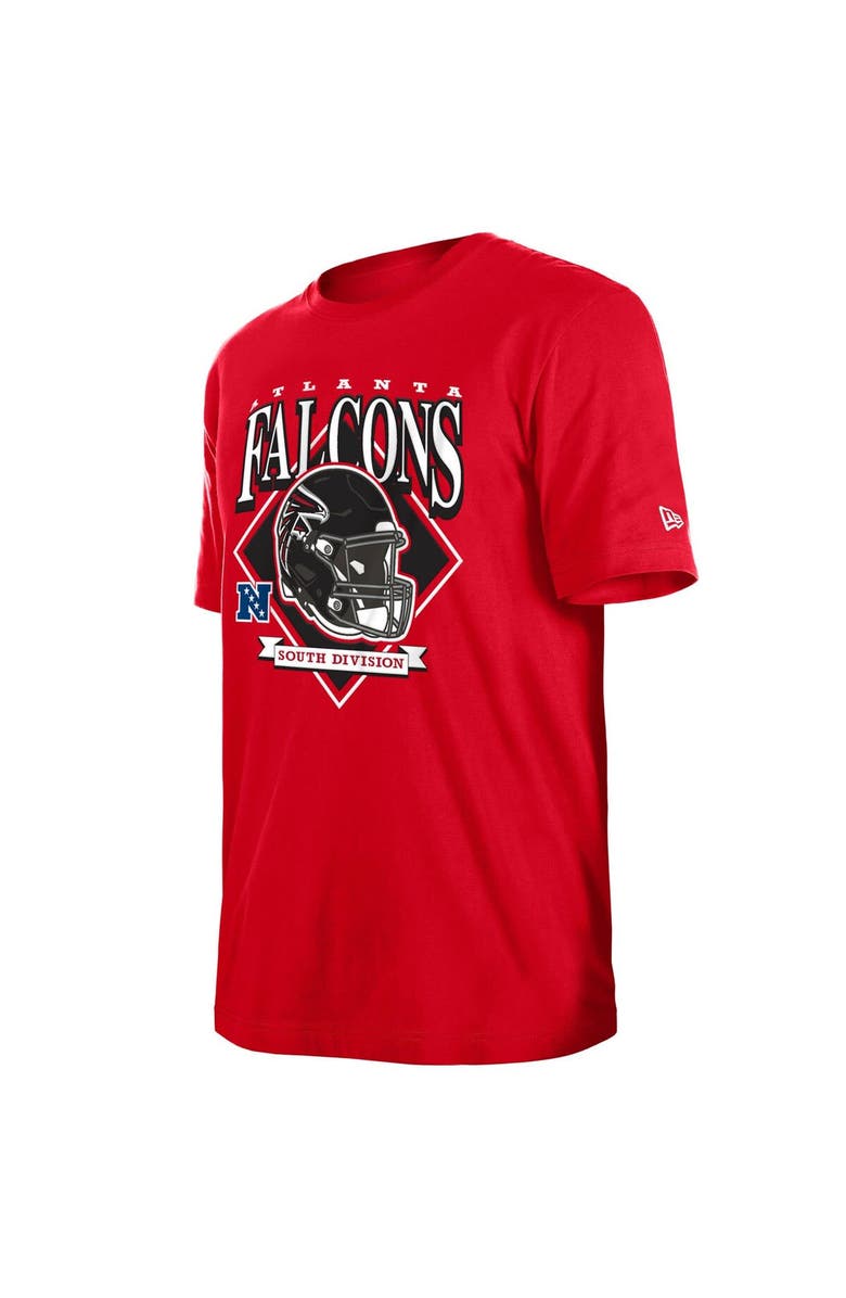 New Era Men's New Era Red Atlanta Falcons Team Logo T-Shirt, Alternate, color, Red