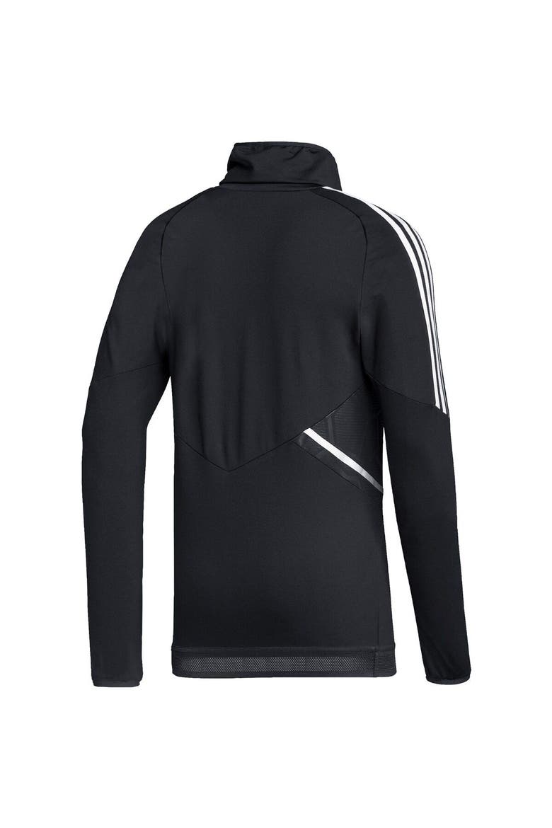 Men's adidas Black Real Salt Lake COLD.RDY Raglan Warmup Pullover Jacket, Alternate, color, Black