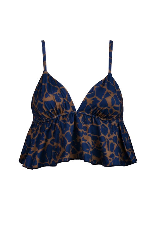 Kitty And Vibe Flowy Tankini Bikini Top