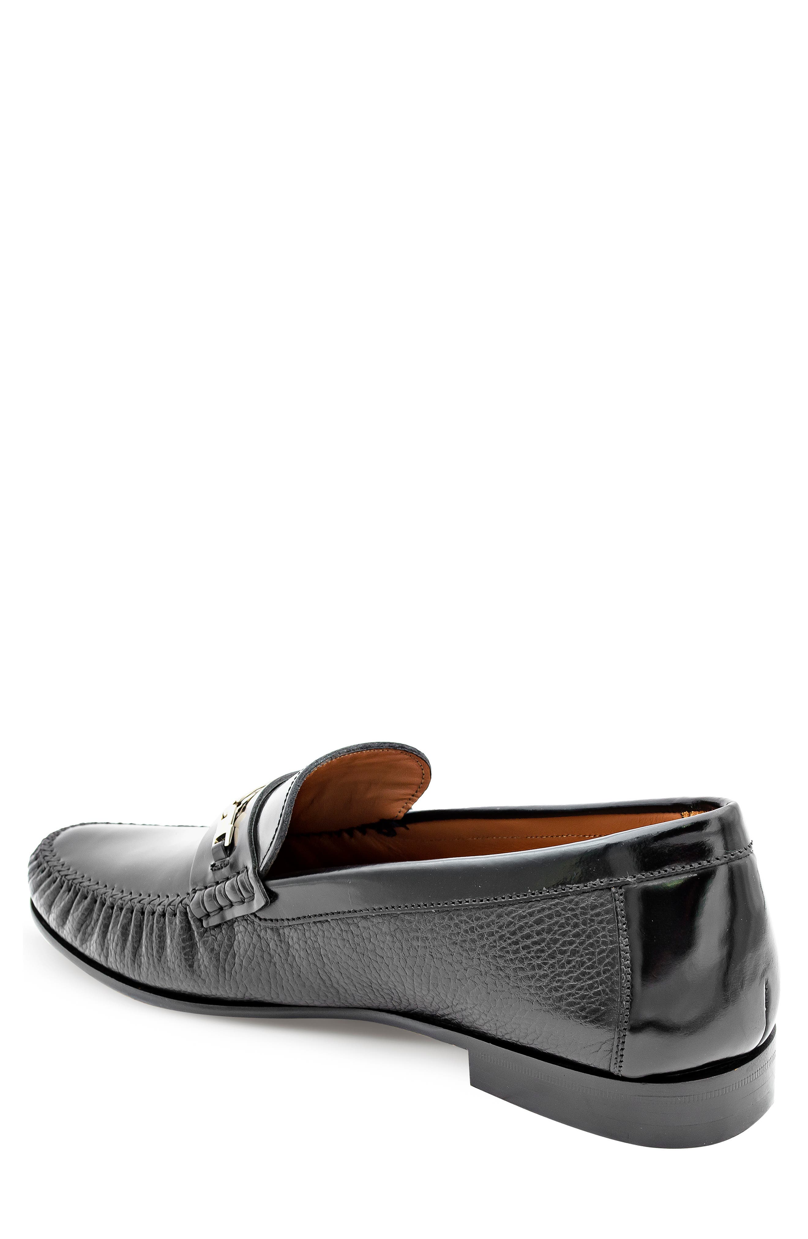 Mezlan Bit Loafer, Alternate, color, Black