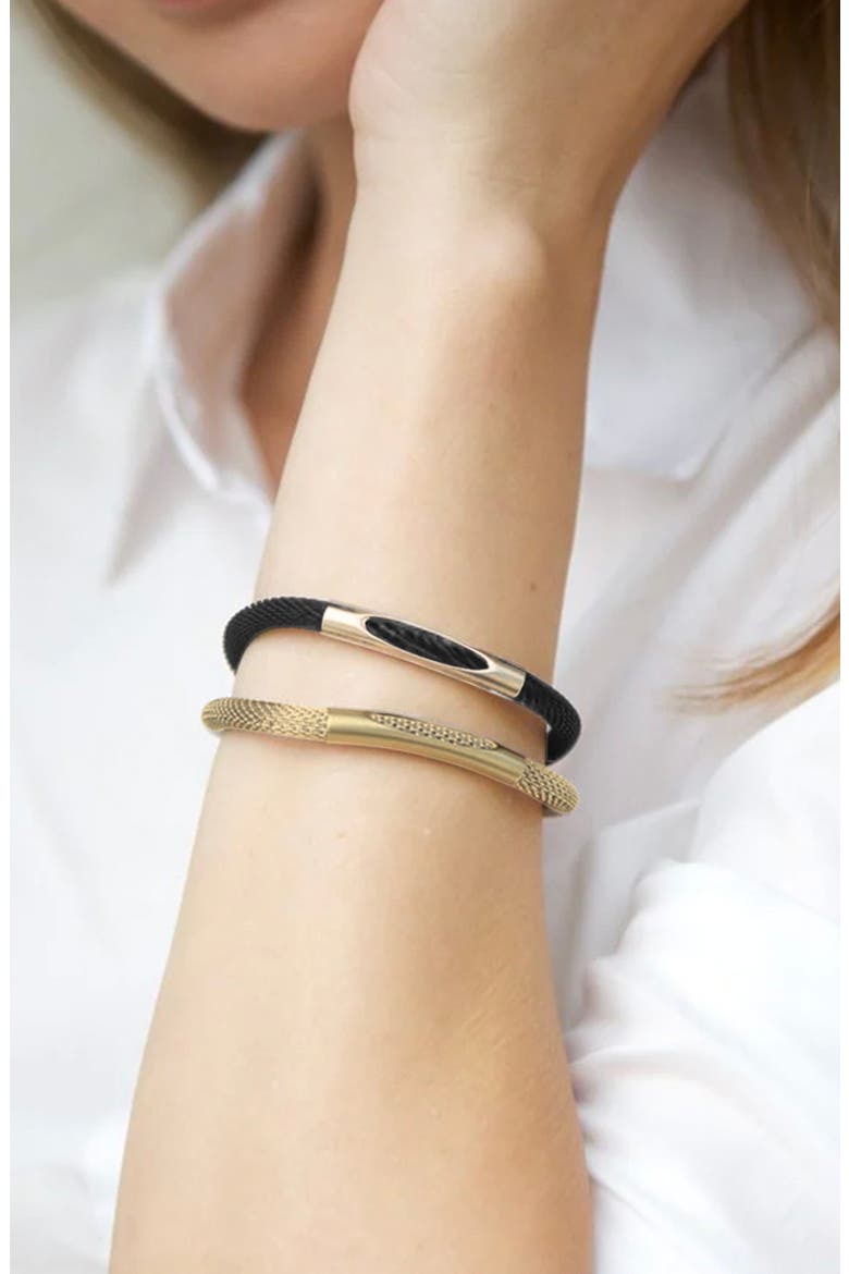 Mila Magnetic Bar Bracelet Unique Trendy Statement, Alternate, color, Warm Bronze