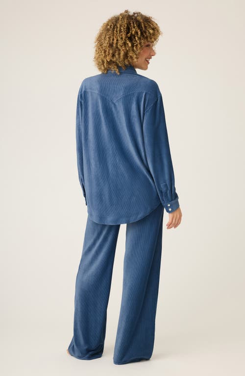 Pj Salvage Craving Corduroy Pajamas In Blue