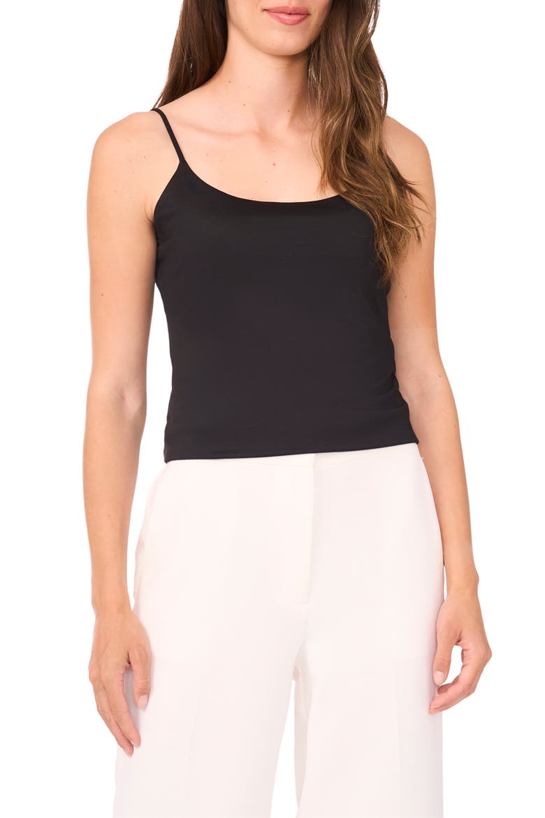 Compression Crop Camisole, Main, color, RICH BLACK 060
