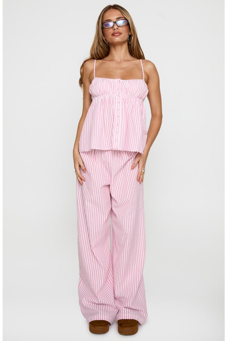 Cassini Tank & Pants Set, Alternate, color, PINK STRIPE