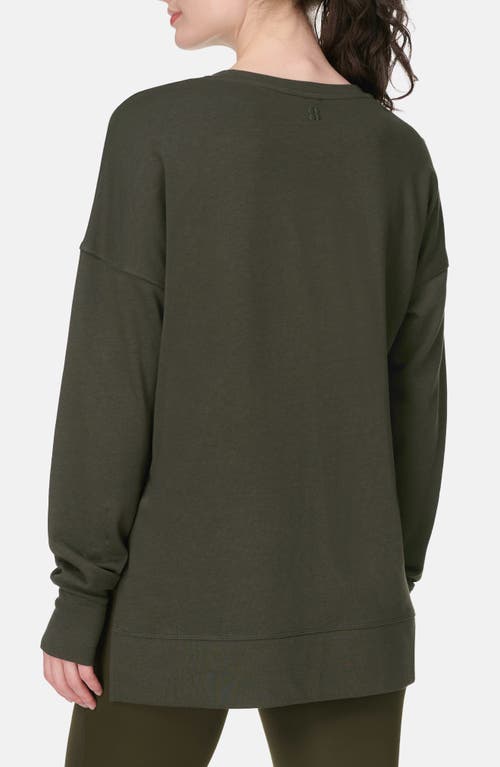 Sweaty Betty After Class Sweatshirt In Green