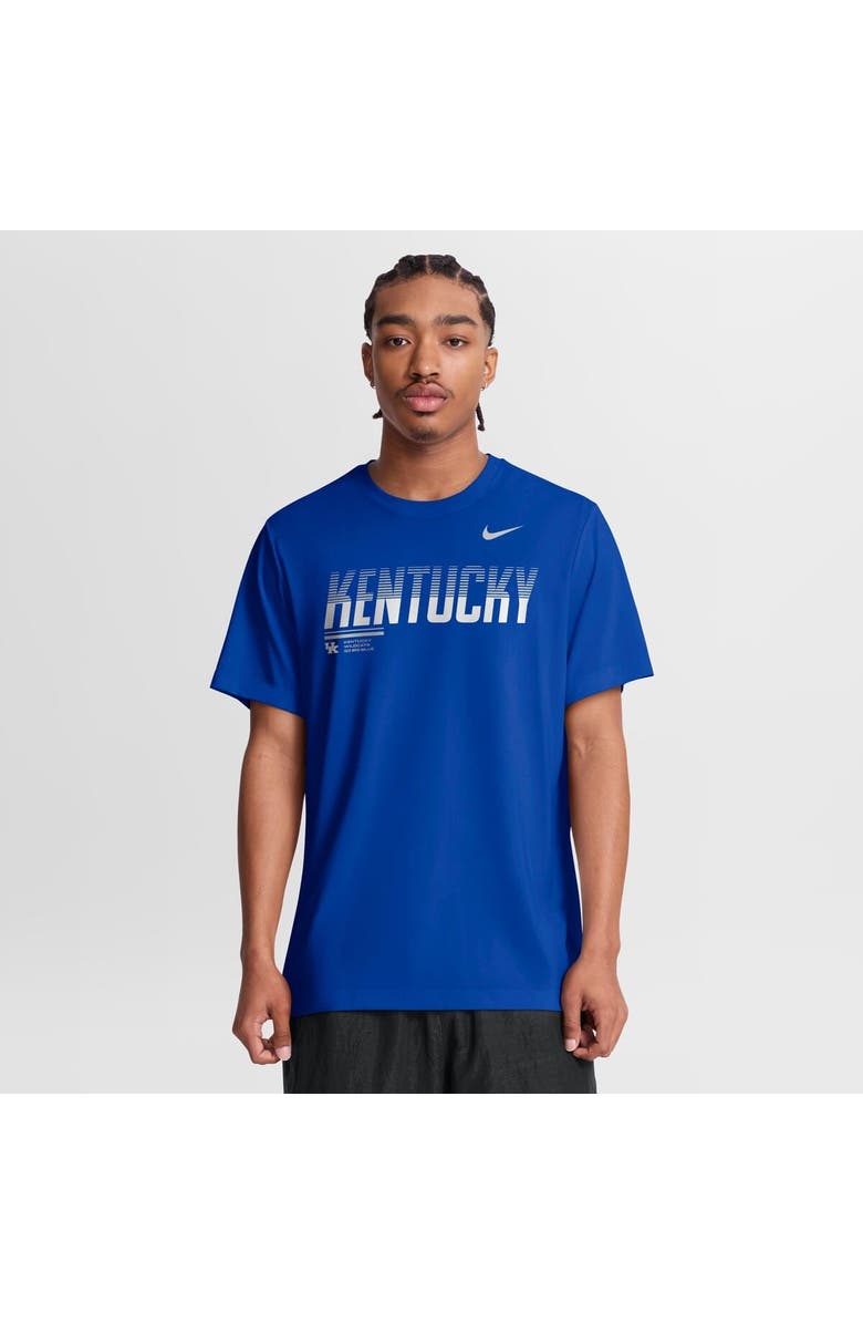 Nike Men's Nike Royal Kentucky Wildcats Sideline Legend Dri-FIT T-Shirt, Main, color, Royal