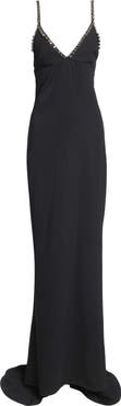 Stella McCartney Jewel Embellished Mermaid Gown with Train