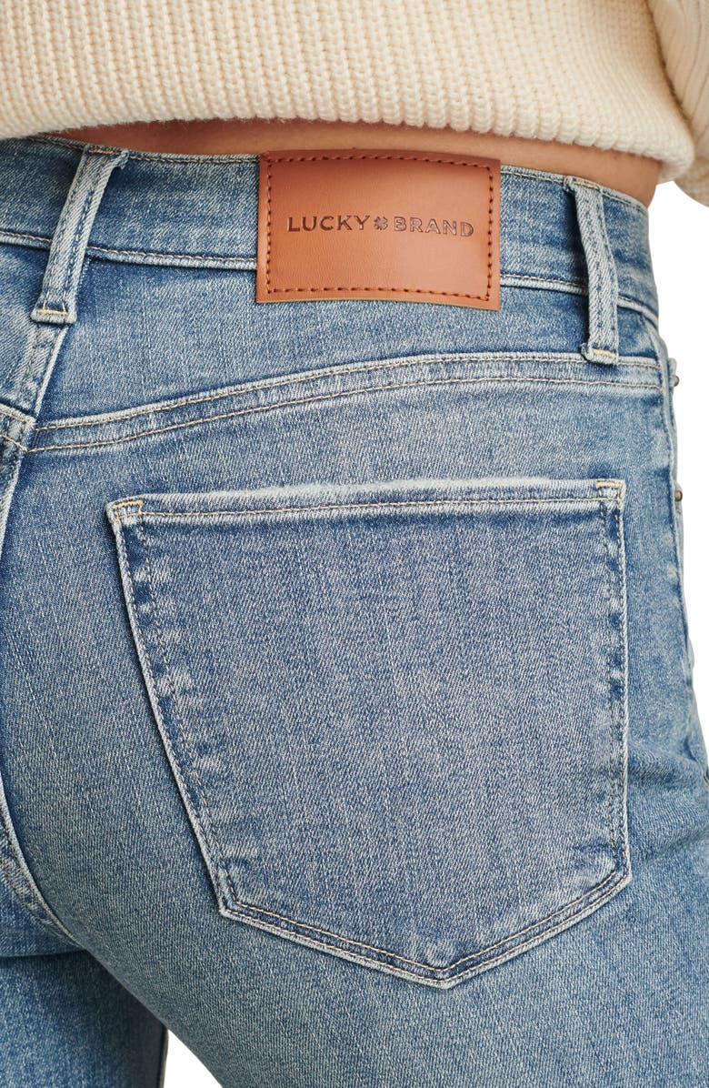 Lucky Brand Zoe Straight Leg Jeans, Alternate, color, Stardom