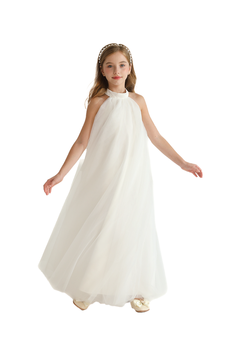 Tulleen Ocala Dress, Alternate, color, White