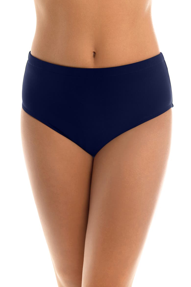 Jersey Classic Bikini Bottoms, Main, color, NAVY BLUE
