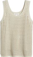 Nordstrom Mesh Stitch Sleeveless Sweater