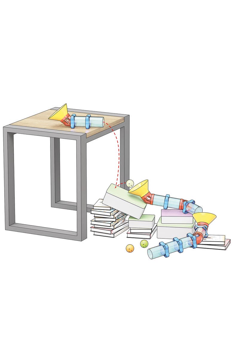 Quercetti Migoga Pipe 30Pc Marble Run Toy, Alternate, color, 