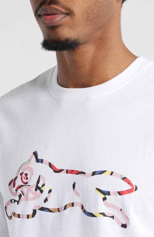 Icecream Cones N Running Bones Graphic T-shirt In White