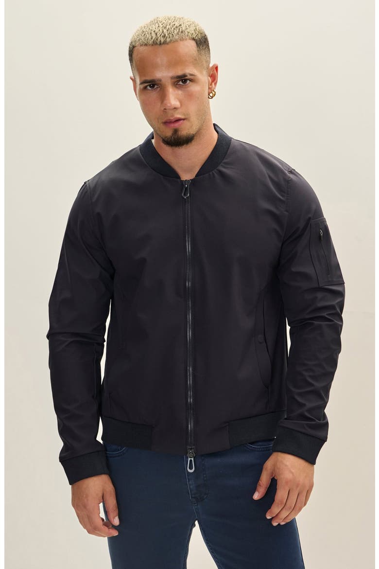 Bomber Jacket, Alternate, color, NAVY