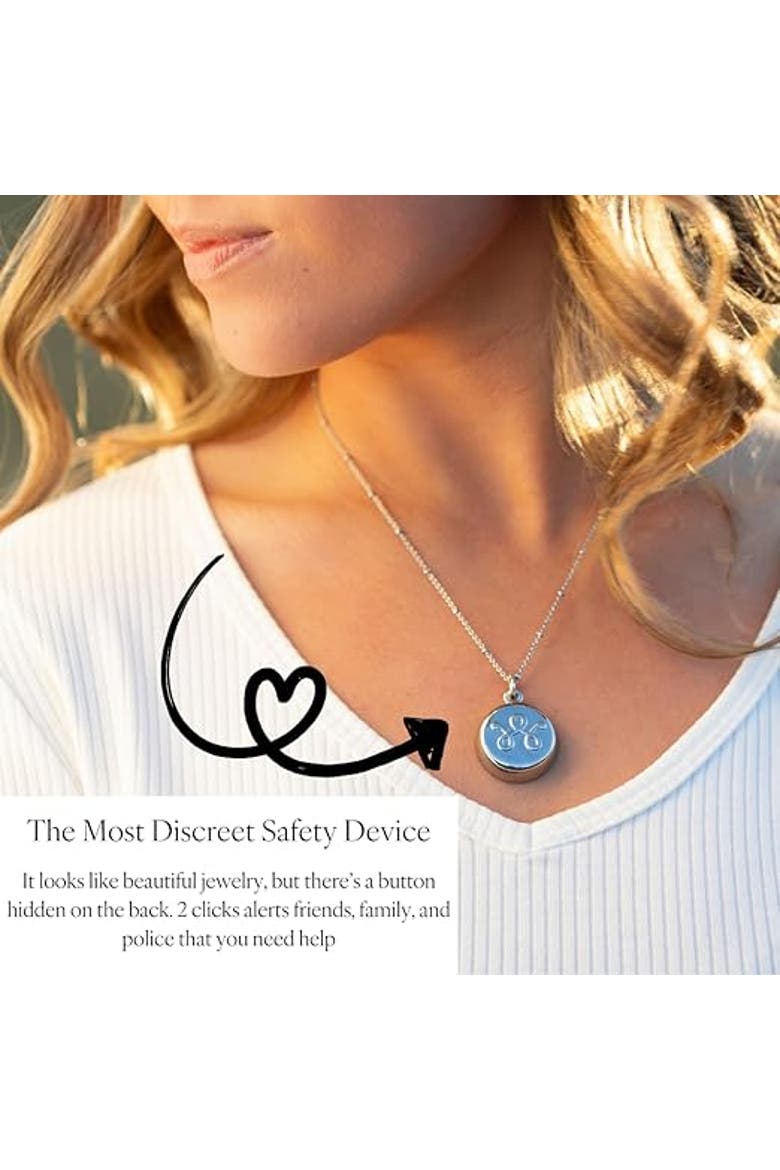 Classic Keychain Smart Jewelry - Personal Safety Device with ADT and 911 Features - Keychain, Alternate, color, Black