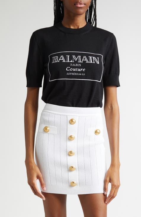 Balmain shirt dames sale best sale