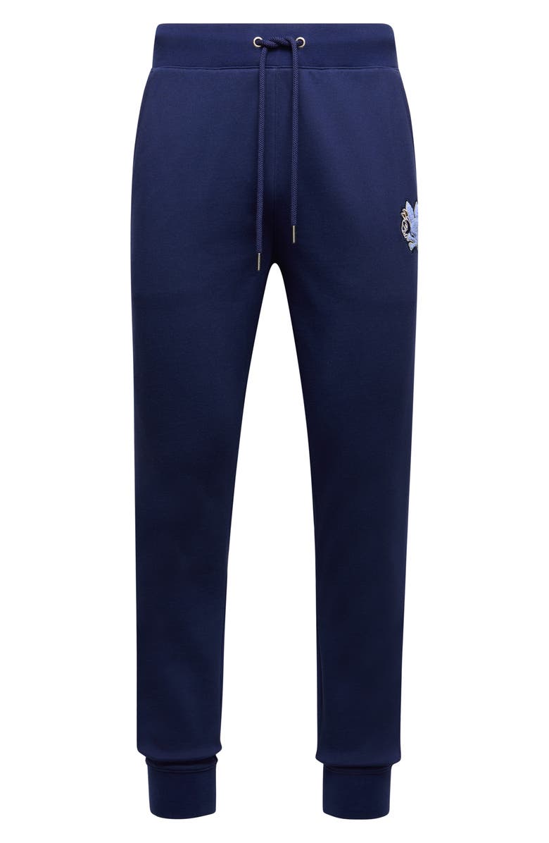 Psycho Bunny Auguste Floral Patch Cotton Joggers, Alternate, color, 