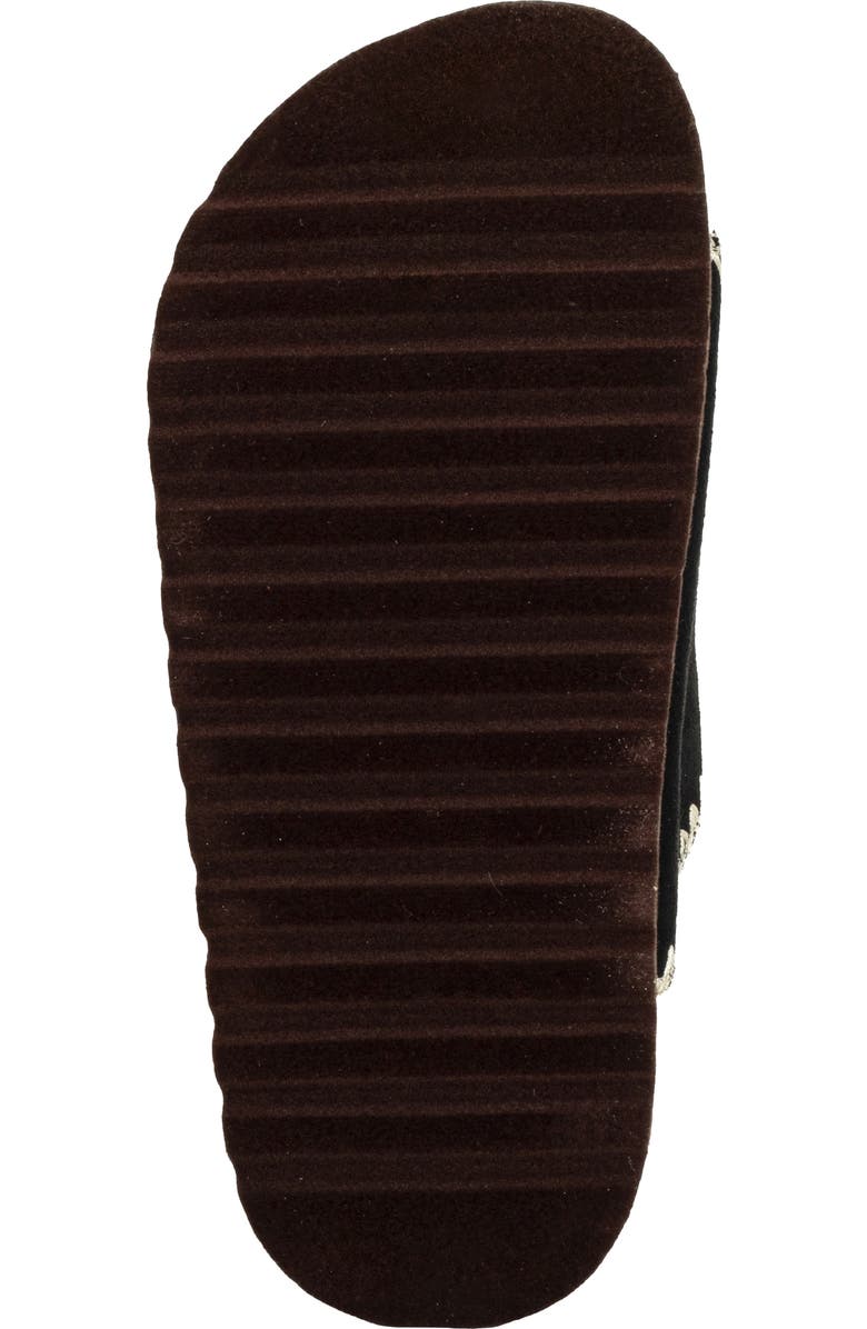 SHUSHOP Keya Slide Sandal, Alternate, color, Black