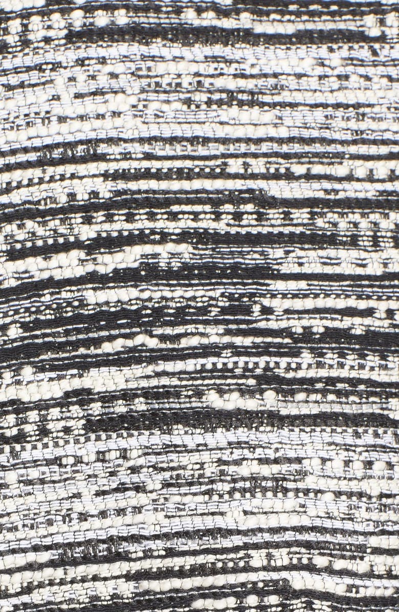 Ivanka Trump Collarless Tweed Jacket, Alternate, color, 