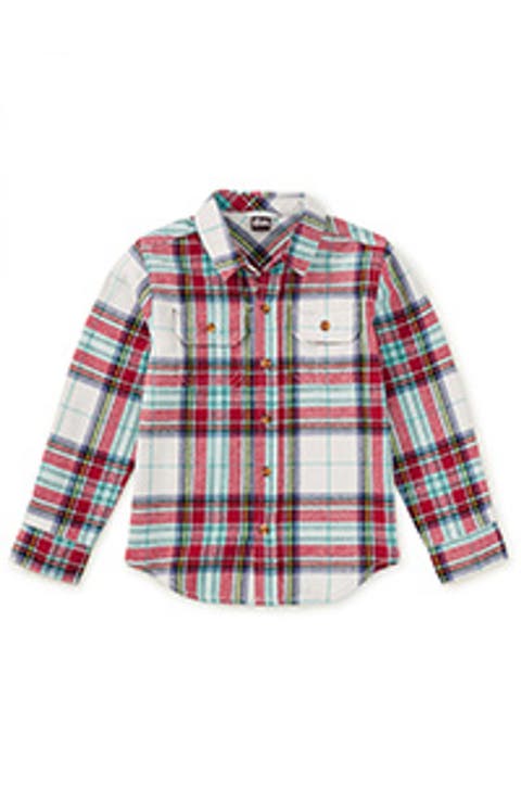 Flannel Button Up Shirt