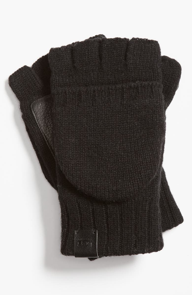 UGG<sup>®</sup> Australia Knit Convertible Fingerless Gloves, Main, color, 