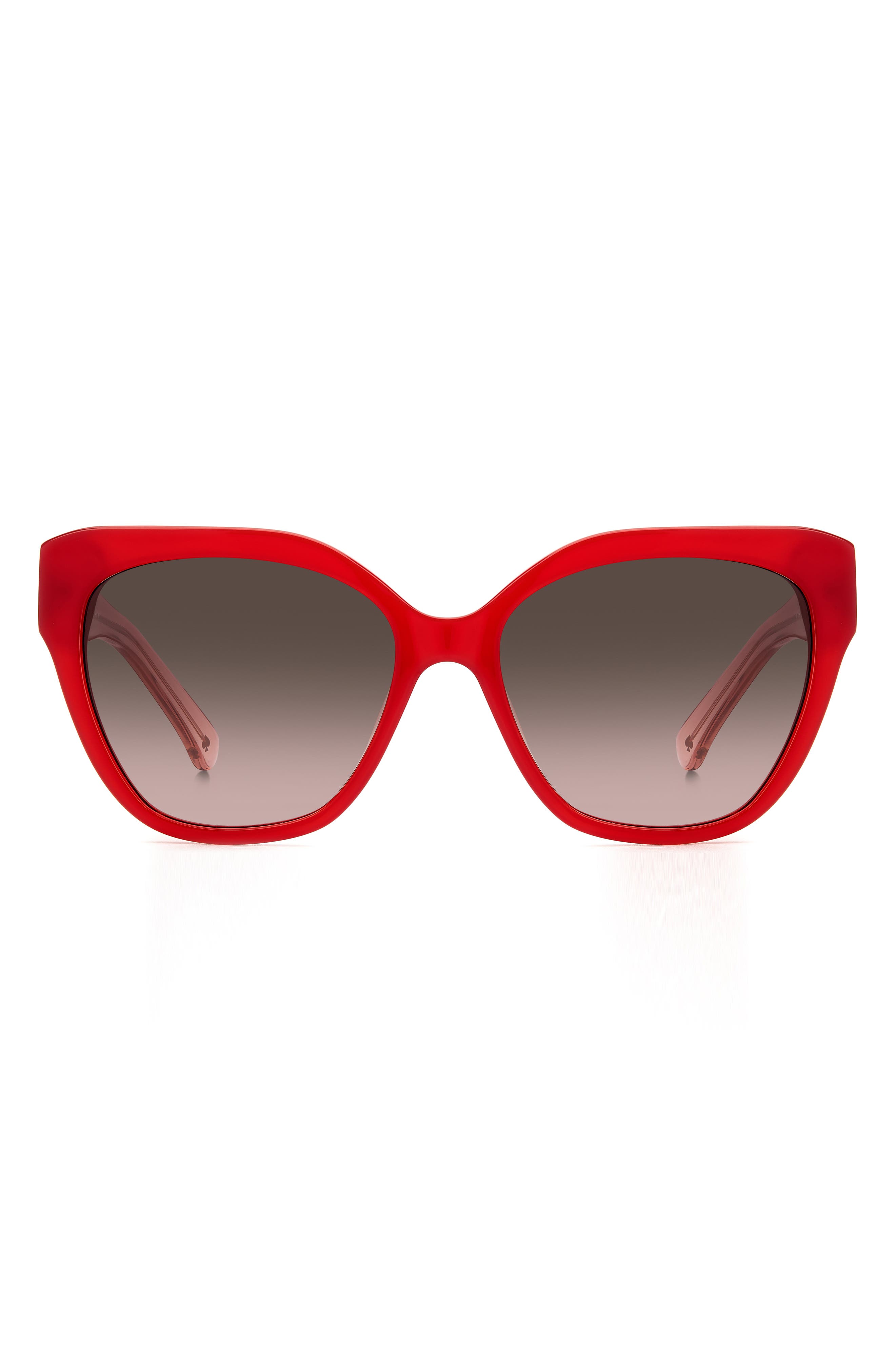 savanna 57mm gradient cat eye sunglasses